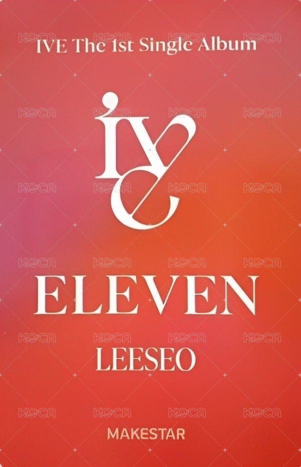 ELEVEN ms 1.0 簽售卡  背面