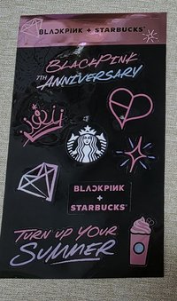 BP星巴克聯名貼紙(大)