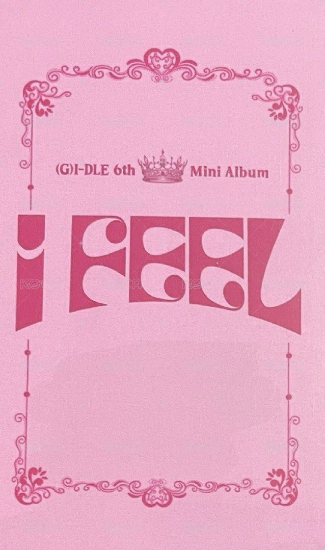 I feel kms 4.0 特典卡 C ver.-刷 背面