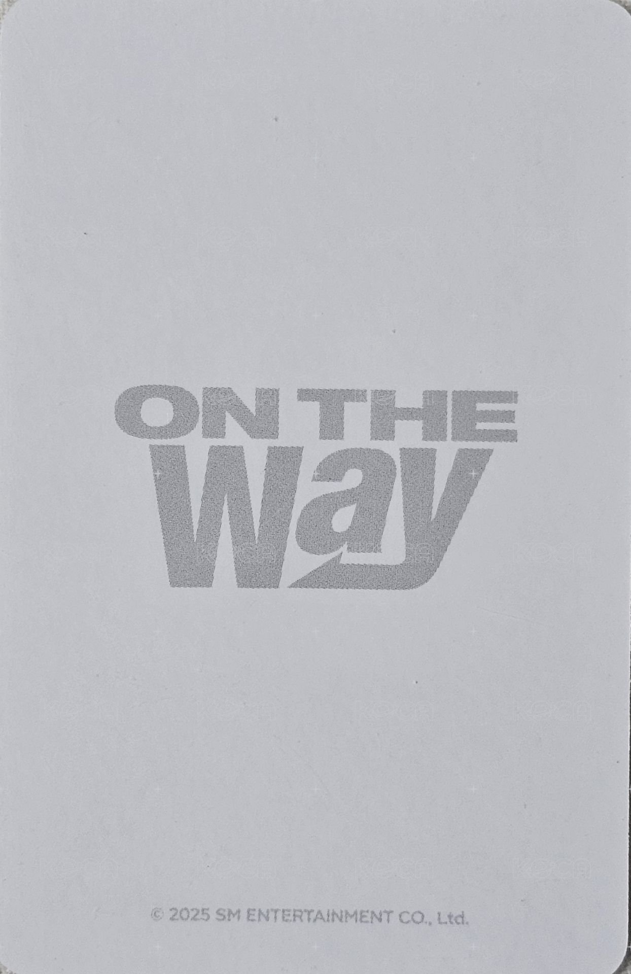 ON THE WAY CONCERT  隨機卡  背面