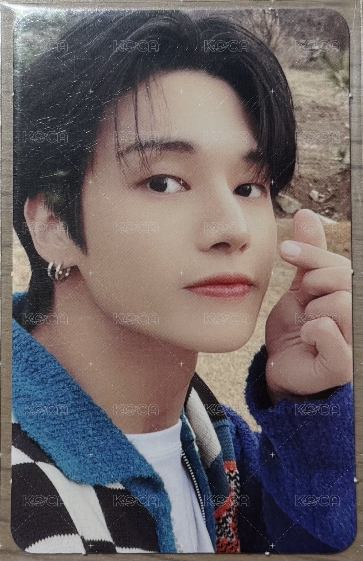 ATEEZ 1ST PHOTOBOOK;ODE TO YOUTH 周邊卡  正面