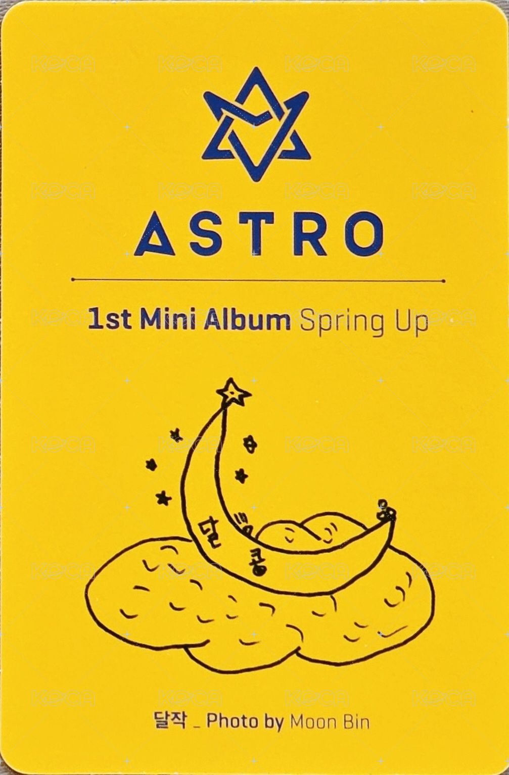 春專 專輯卡  背面