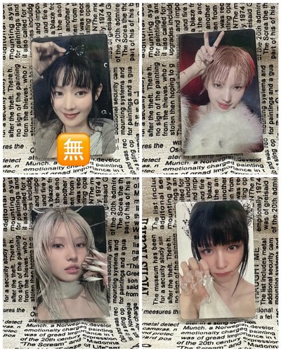 i-dle 米妮 Minnie 快閃隨機卡 拿娃妮