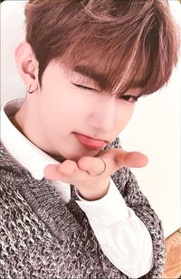 迷三 Plus Chat 特典卡 眨眼手指 ver.