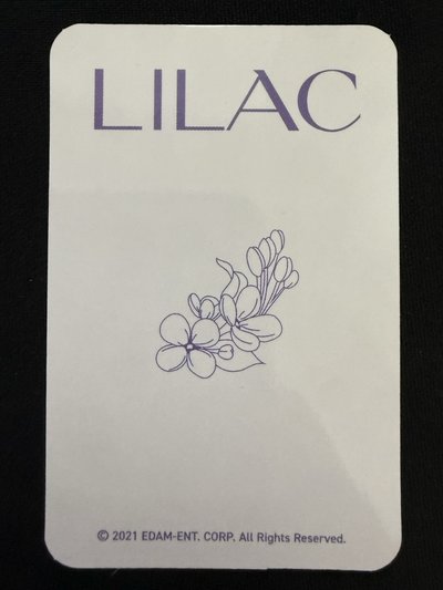 LILAC 周邊卡 卡冊 VER.A 小卡