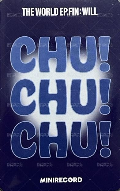 WILL MINIRECORD 2.0 簽售卡  背面