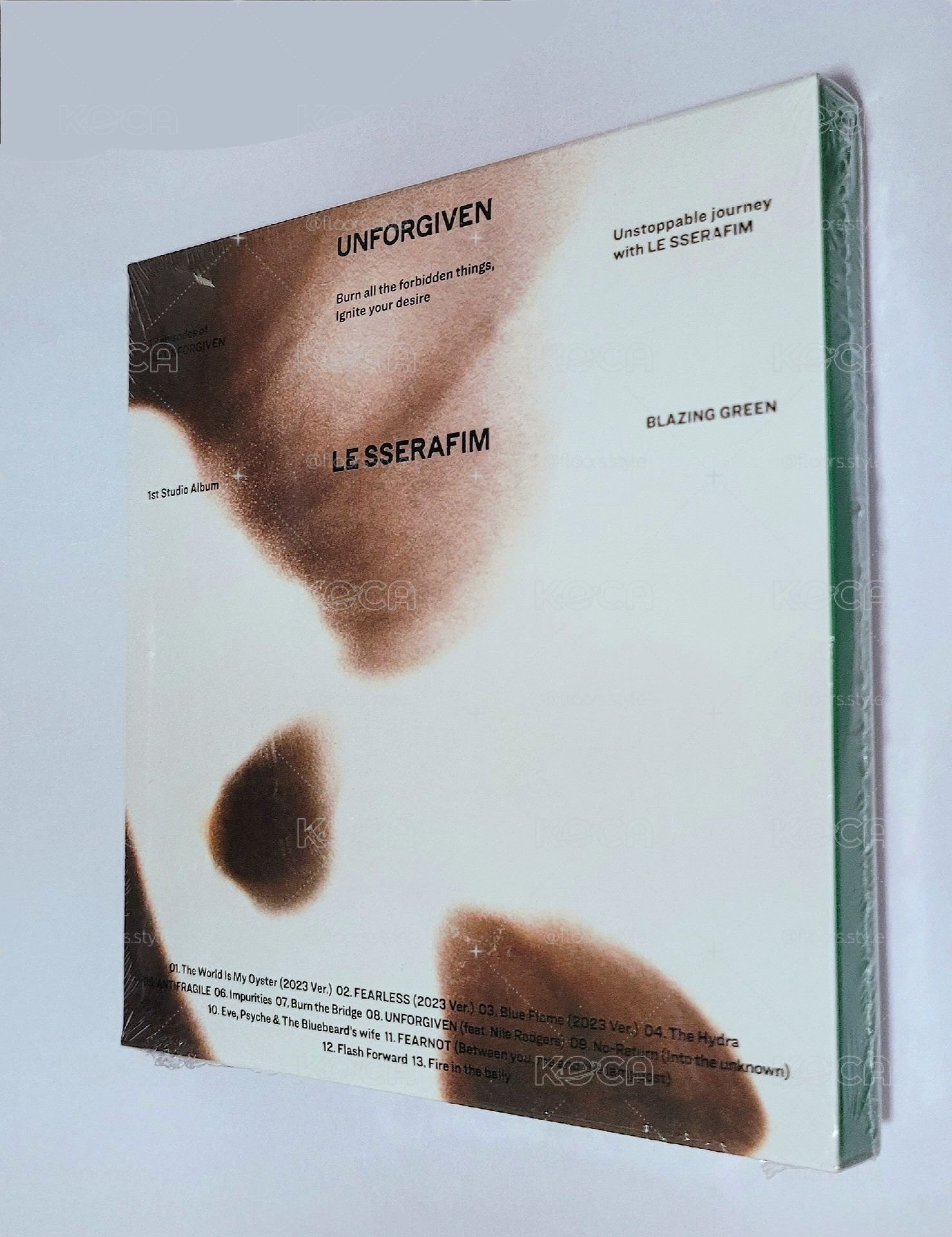 LE SSERAFIM 未拆專 UNFORGIVEN COMPACT版 YUNJIN 單封