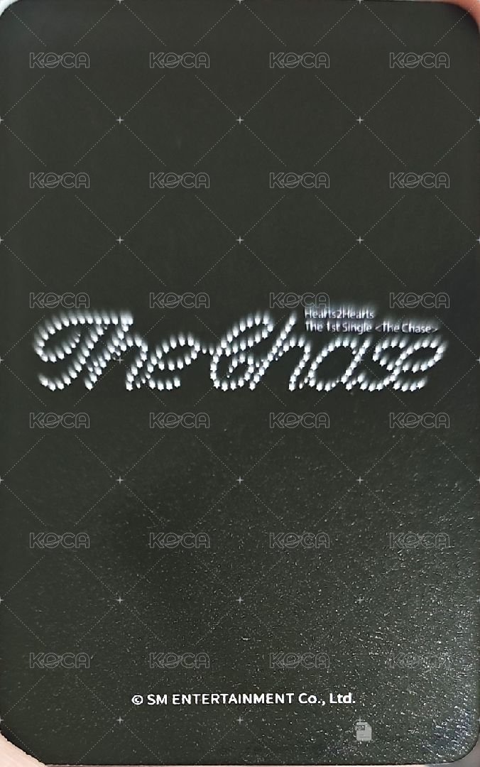 單一 ju 簽售卡  背面