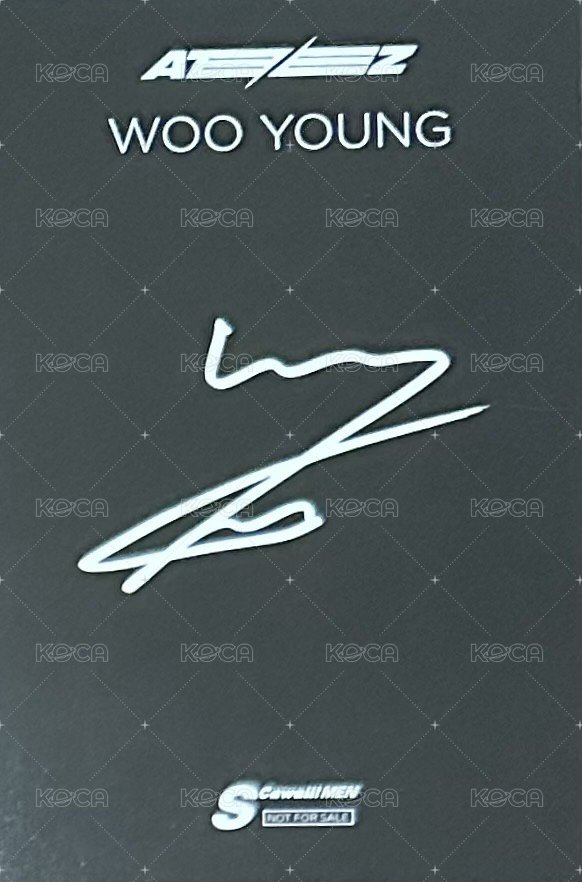 S Cawaii BLACK 雜誌卡 A 背面