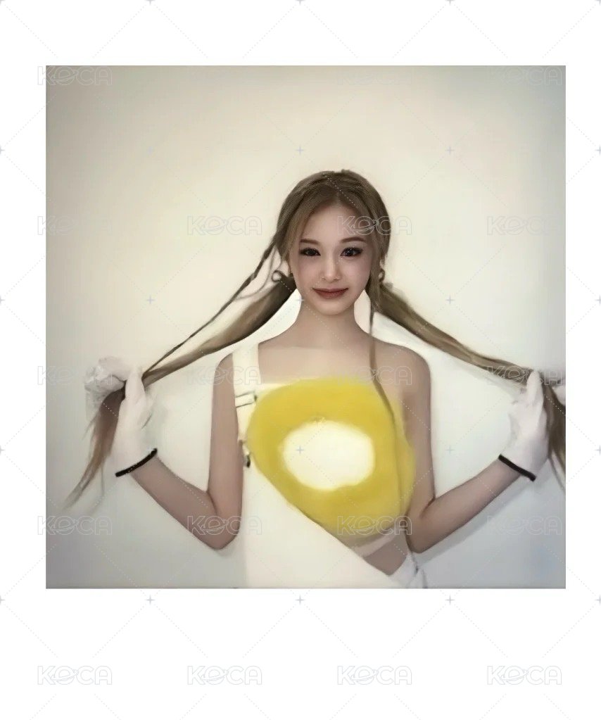 HOT SAUCE 周邊卡 相框拍立得 Ver.A 正面