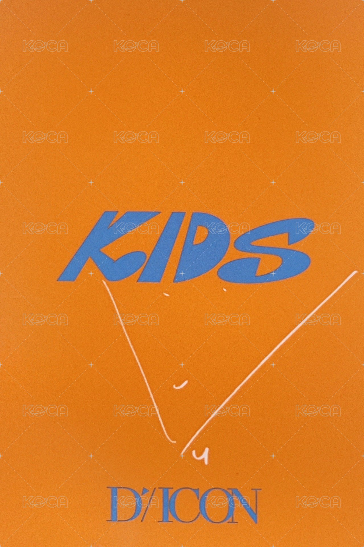 DICON D'FESTA 雜誌卡  背面