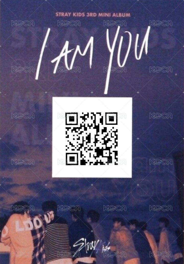 I am YOU 專輯卡 A ver. 背面