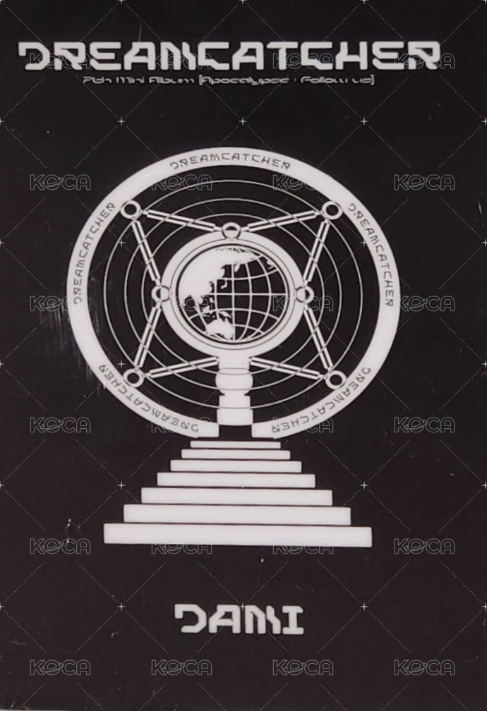 迷你七輯 wf 幸運卡 (PVC卡) 背面