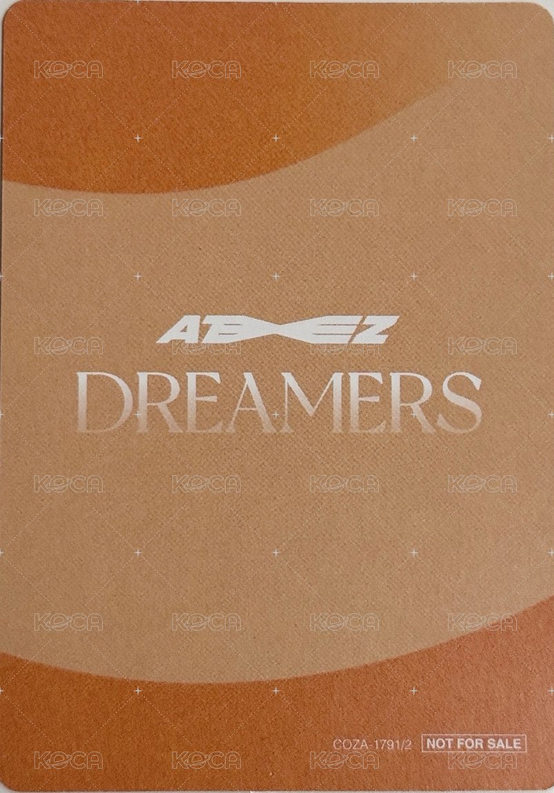 DREAMERS 專輯卡 ATINY盤 背面
