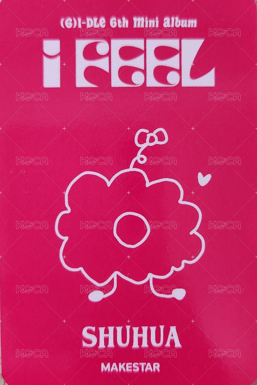 I feel ms 4.0 簽售卡 符咒卡 背面