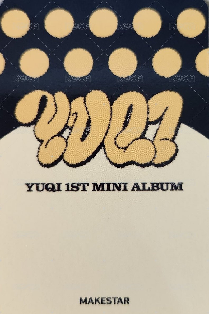 YUQ1 ms 1.0 特典卡 雨衣琦 背面