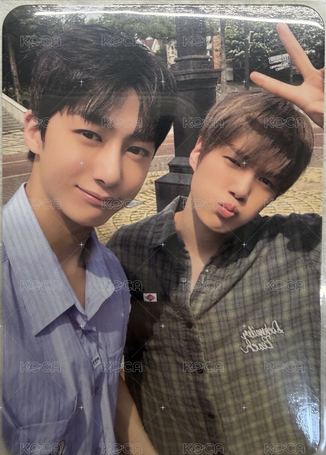 THE X 專輯卡  正面