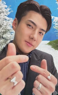 2022 SMCU 周邊卡 4*6照片卡 冬專比耶勳