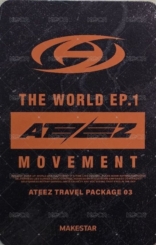 MOVEMENT ms Toronto 特典卡 Travel Package 背面