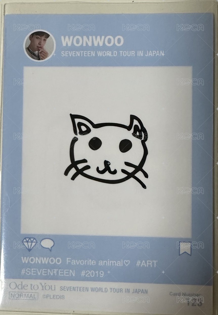 OTY演唱會 隨機卡 日本場拍立得小卡 背面