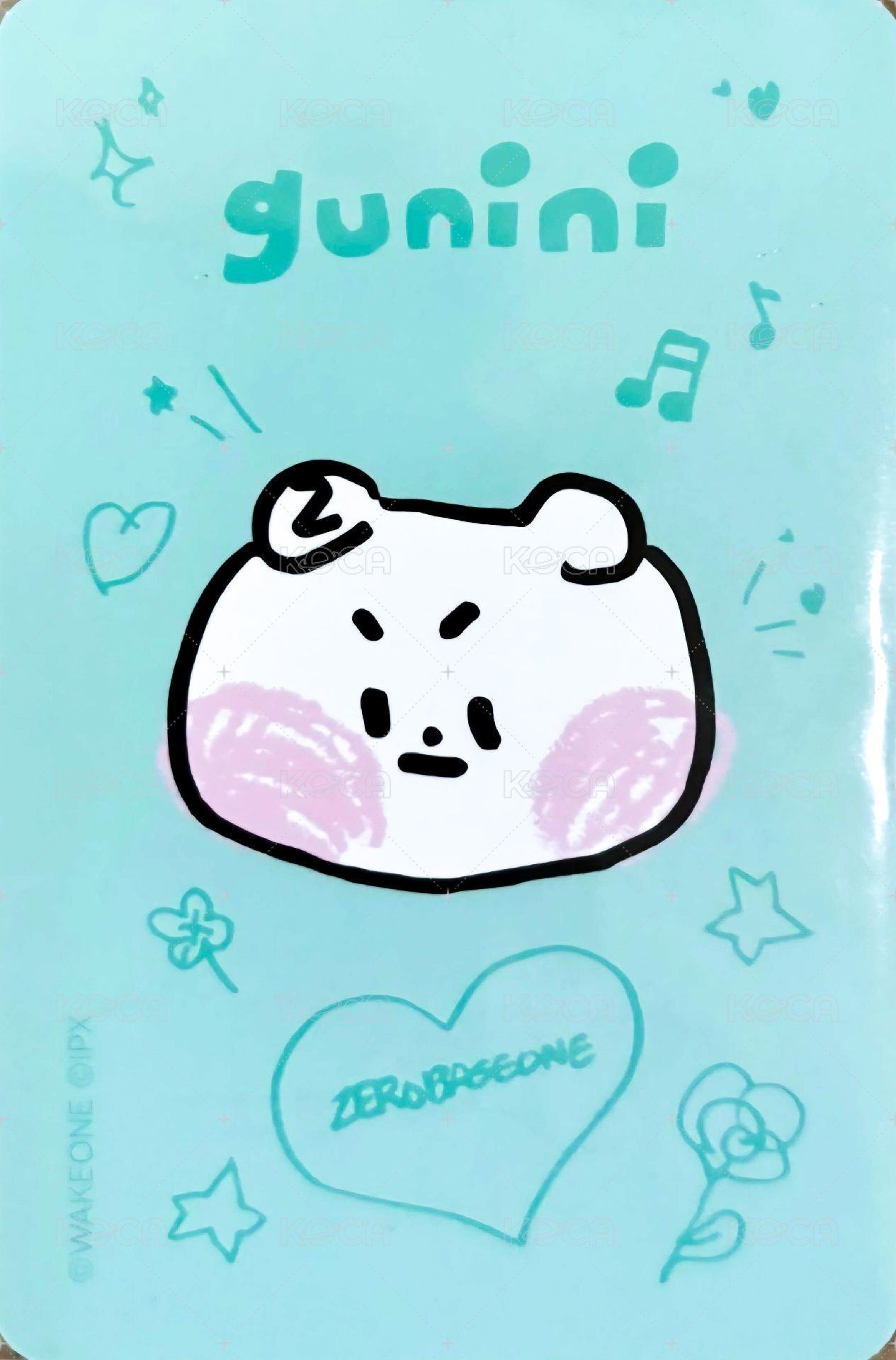 迷三快閃 周邊卡 衣服卡 背面