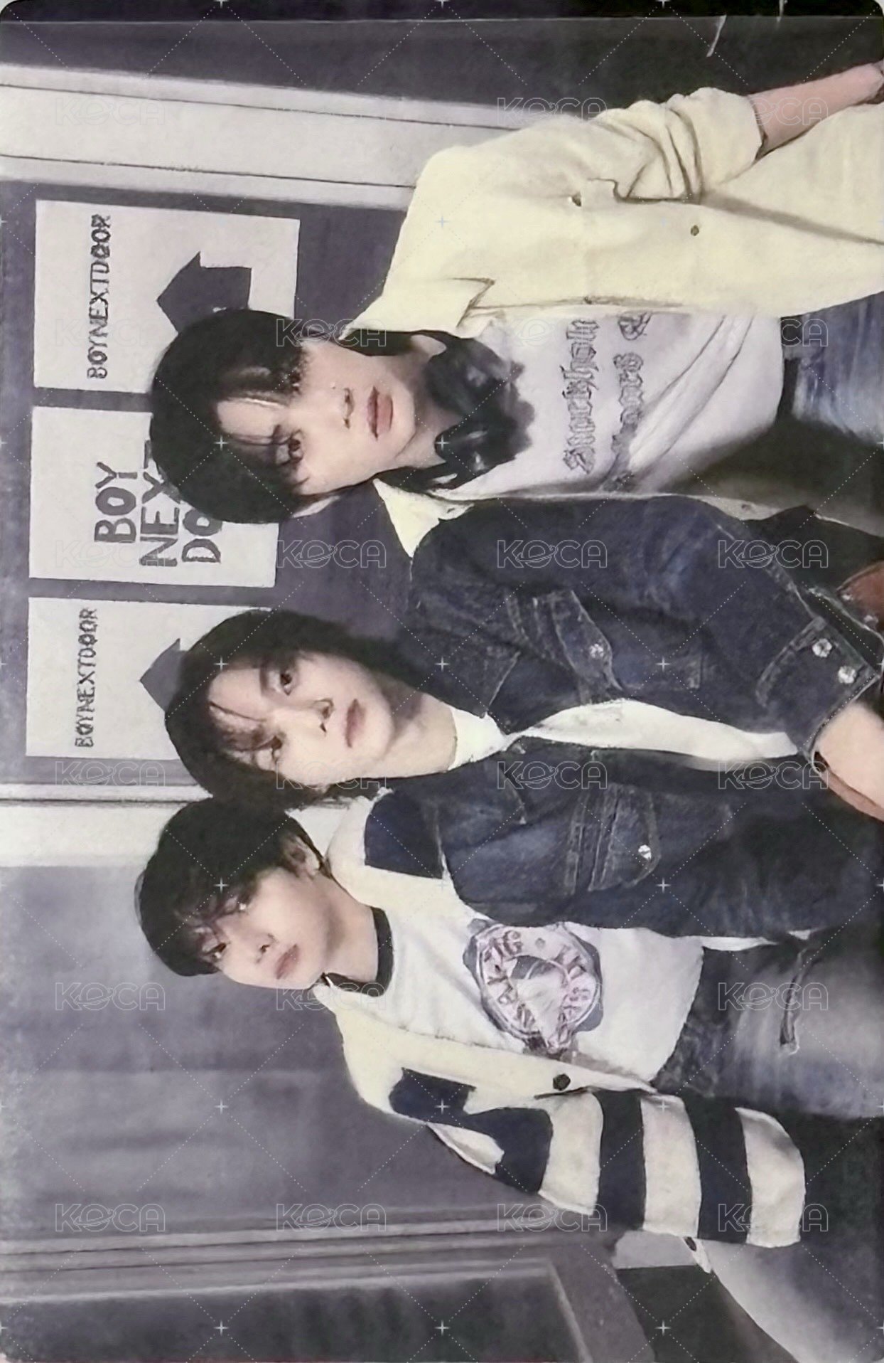 Knock On 巡迴 隨機卡 仁川場周 134三人卡 正面