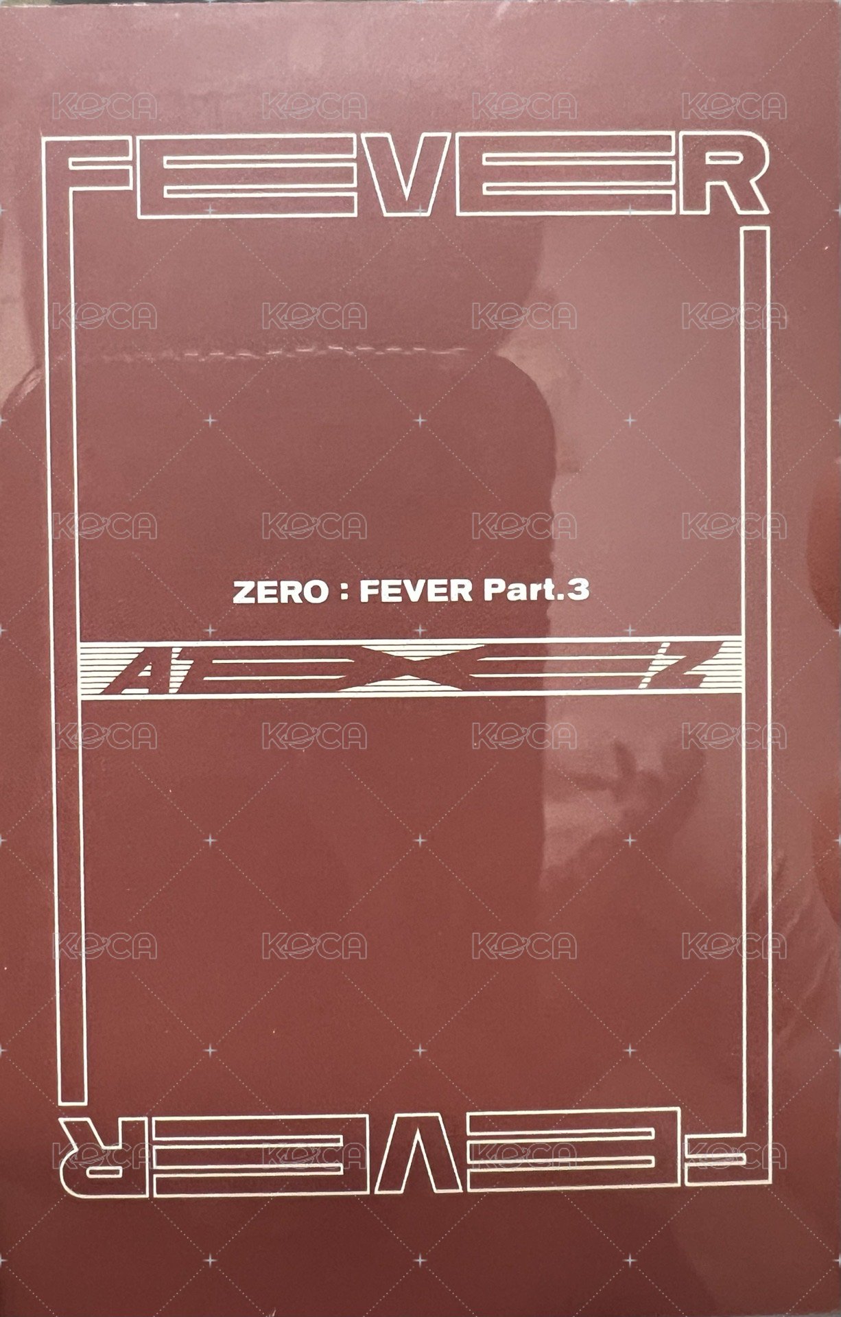 ZERO : FEVER PLATFORM ver. 專輯卡  背面