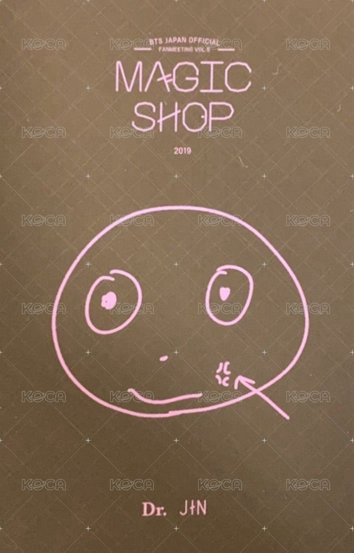 MAGIC SHOP 演唱會 DVD / CD 卡 日五期 背面