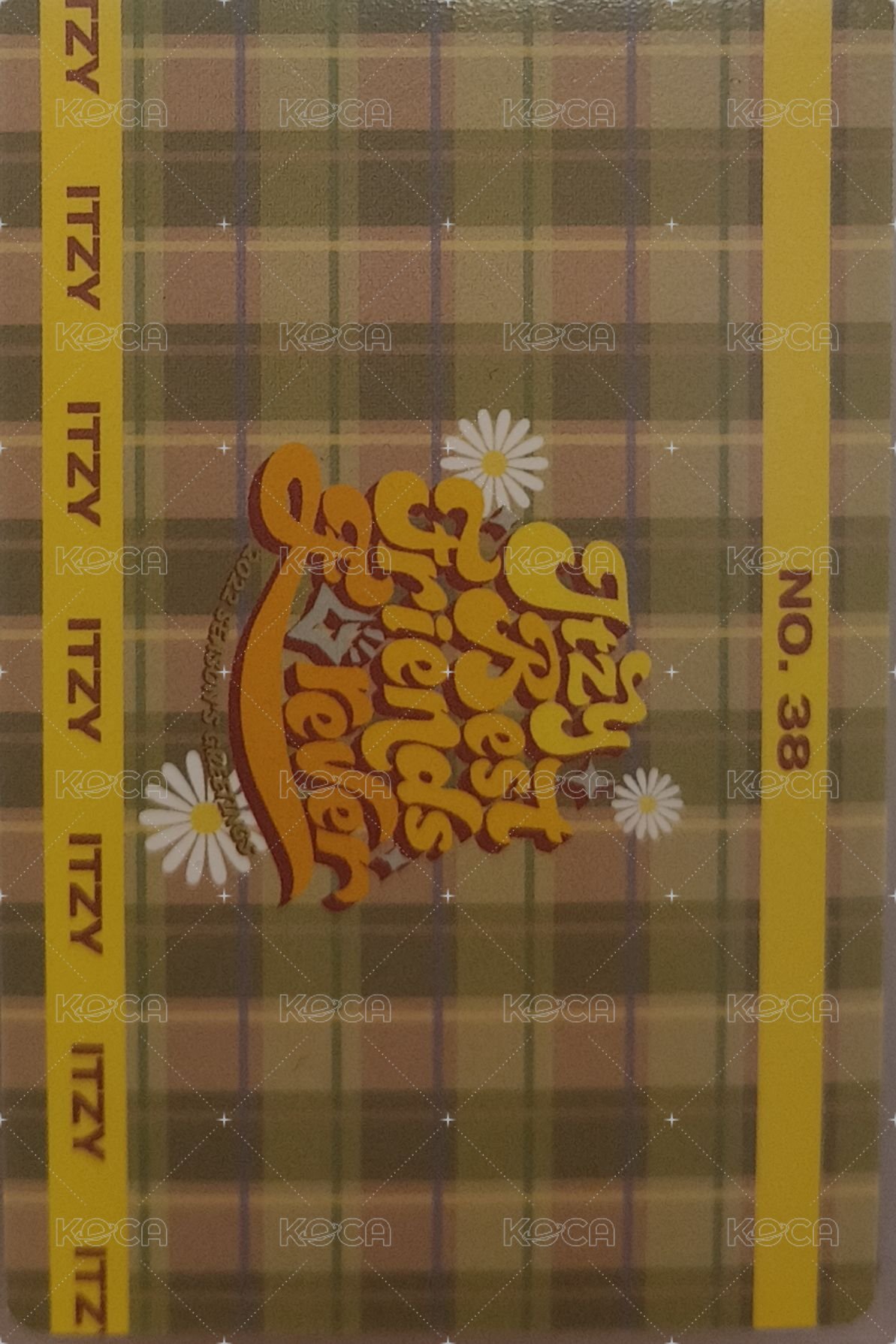 2022年曆 隨機卡 No.38 領娜雙人卡 背面