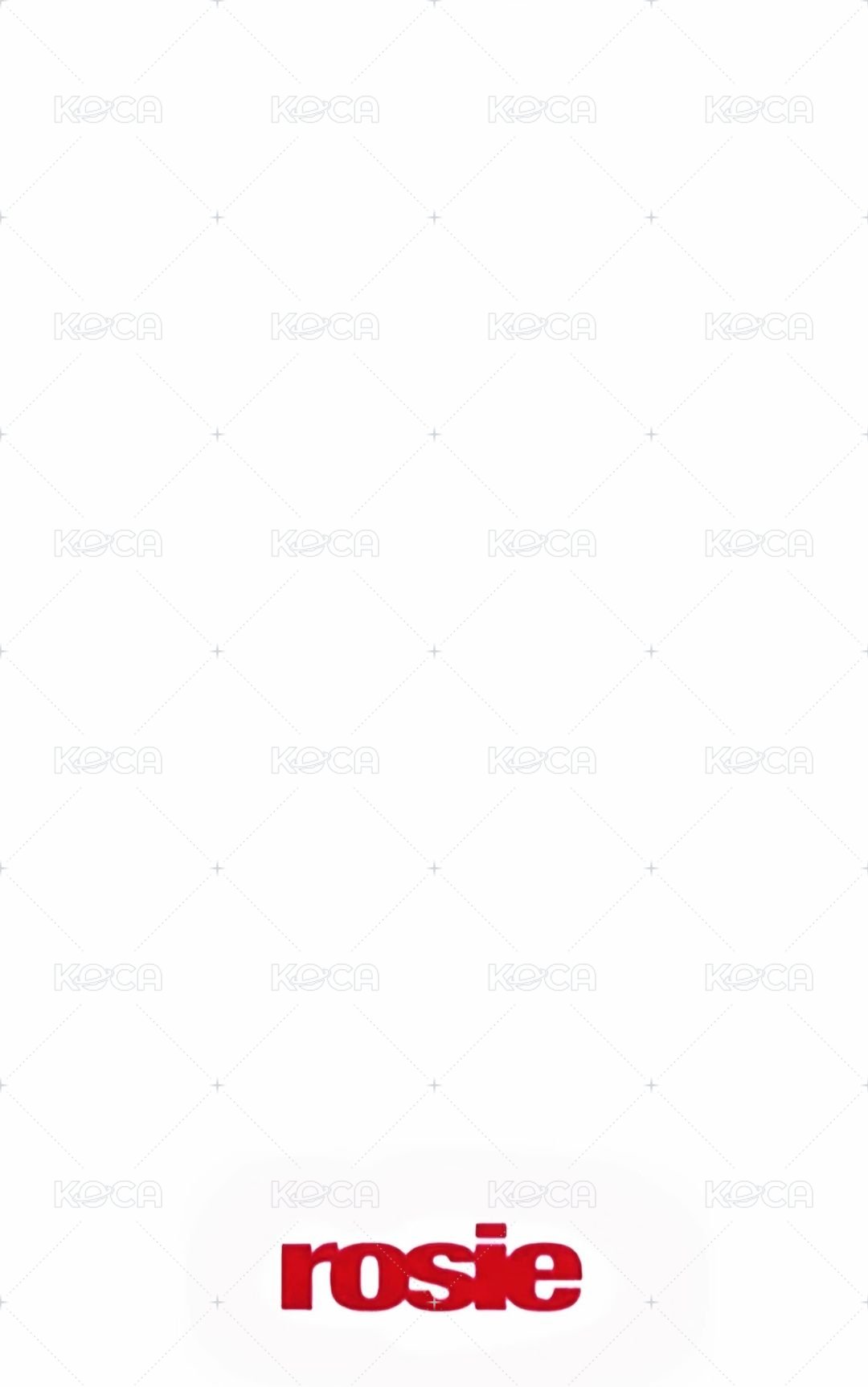 rosie yzy 幸運卡 棒棒糖 背面