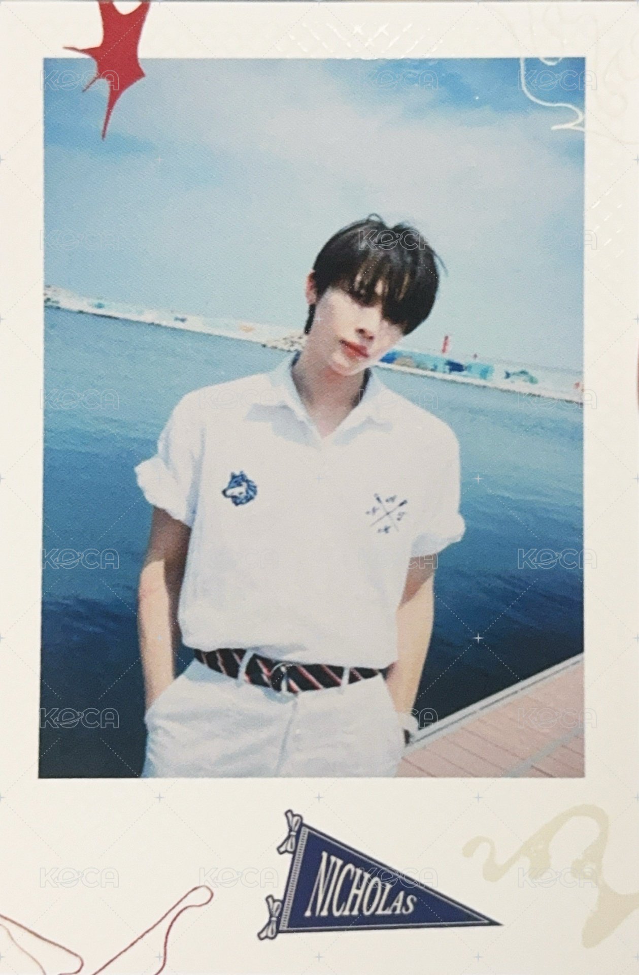 青嵐 (Aoarashi) 專輯卡 青嵐單封拍立得Nicholas 正面