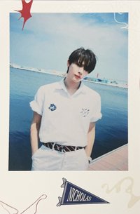 青嵐 (Aoarashi) 專輯卡 青嵐單封拍立得Nicholas