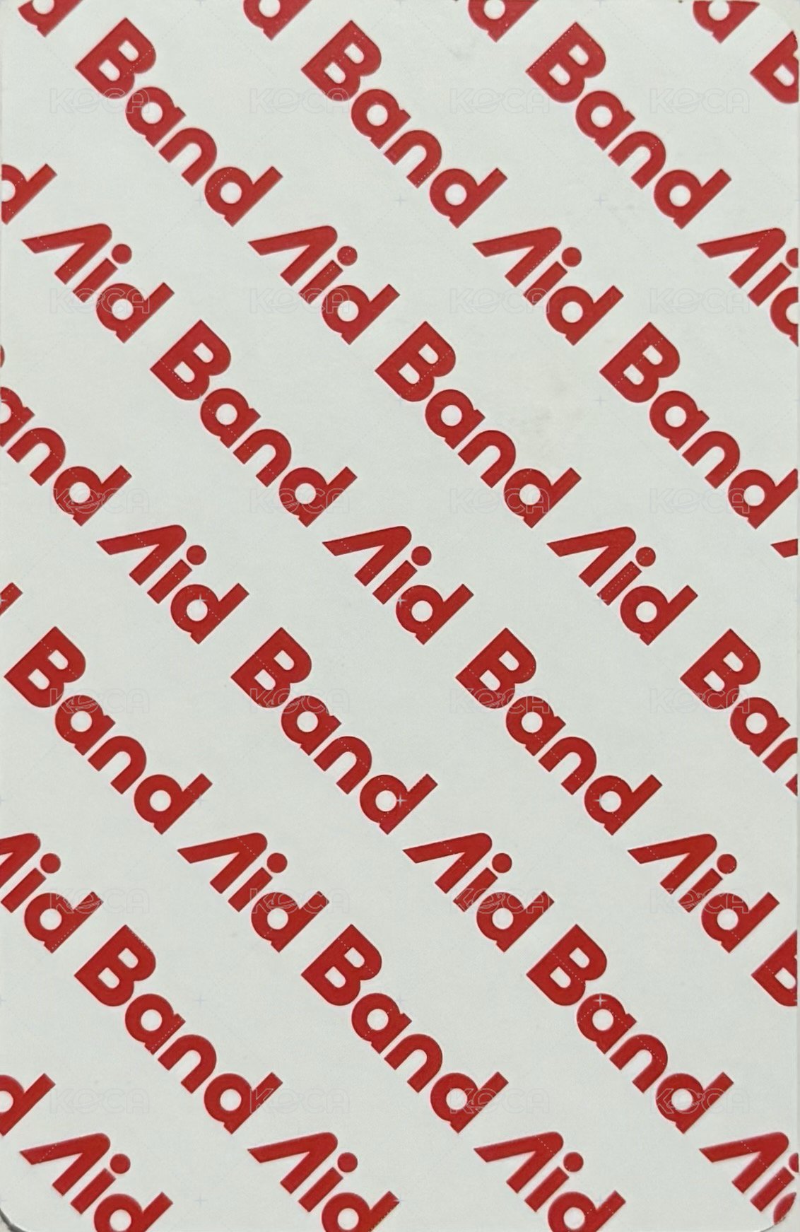 迷九 一般專 專輯卡 Band Aid ver. 背面