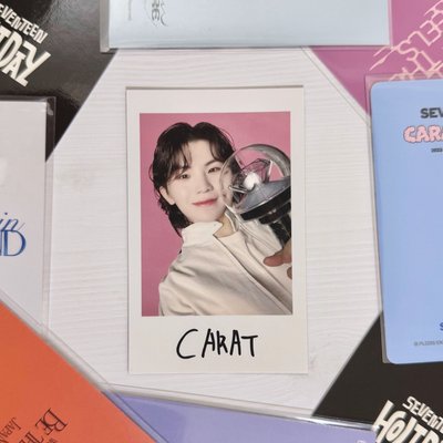 FOLLOW AGAIN | Woozi 拍立得 拿棒勳