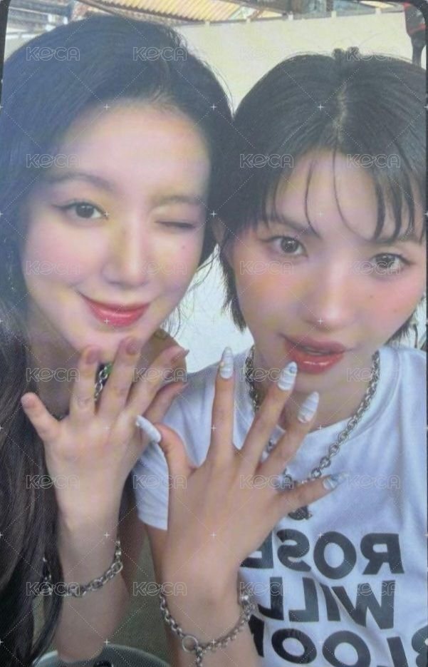 i-dle 抽選卡 花卷 正面