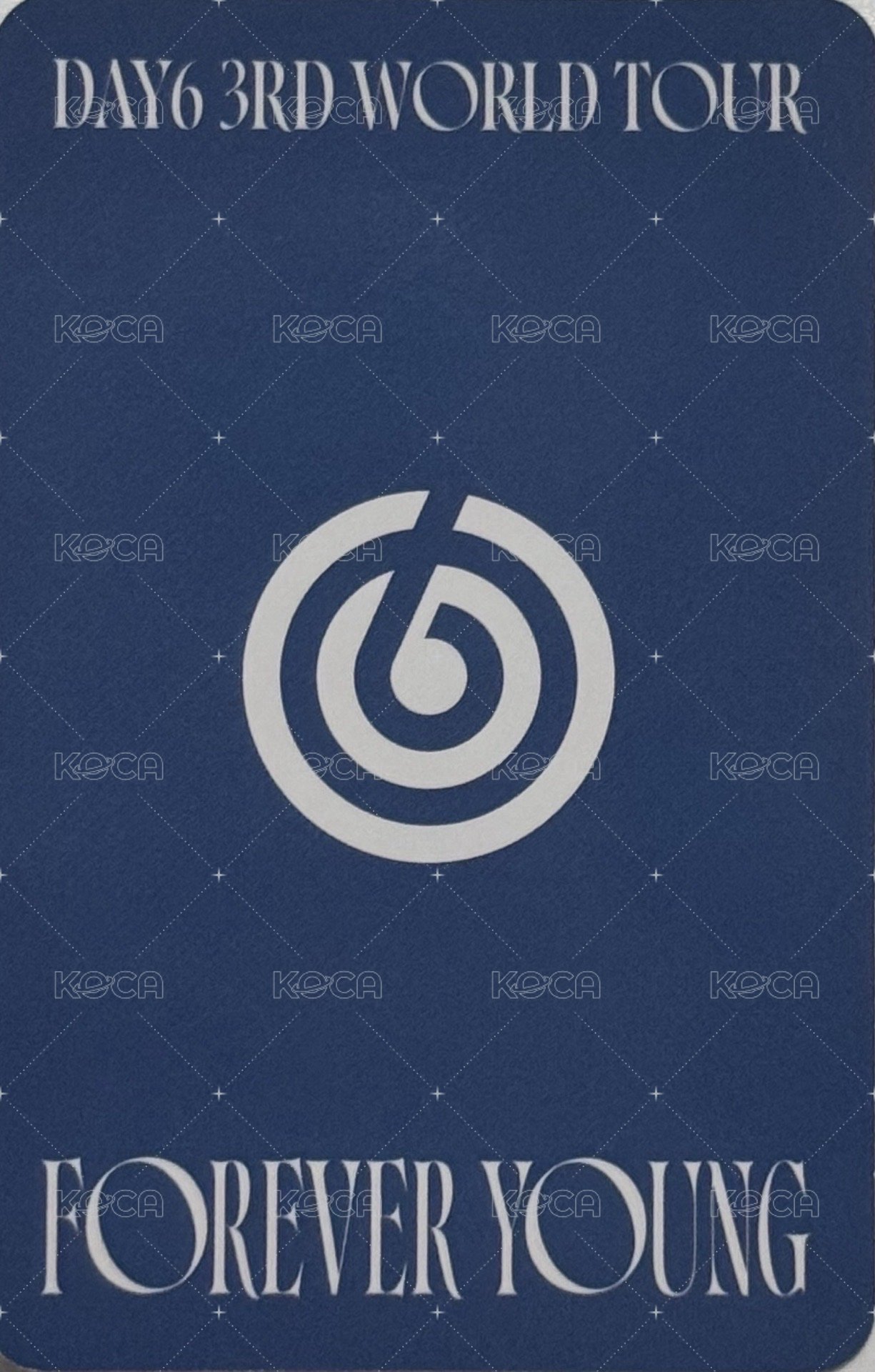 3rd世巡 光州Day1 入場卡 / 場限卡  背面