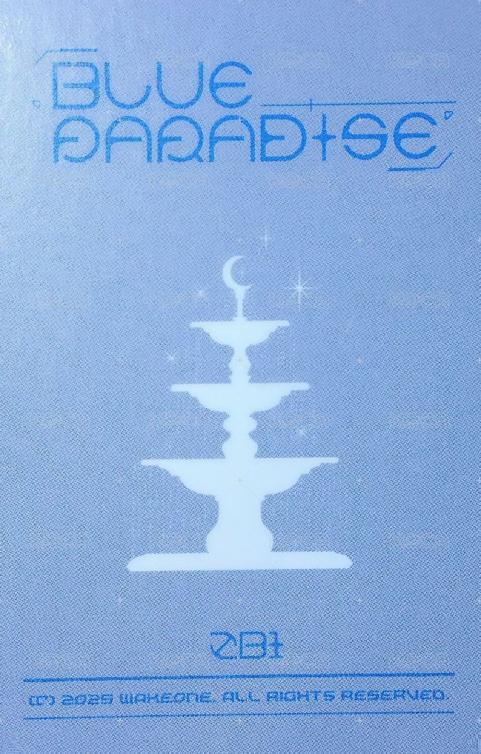 迷五快閃 隨機卡 BLUE ver. 背面