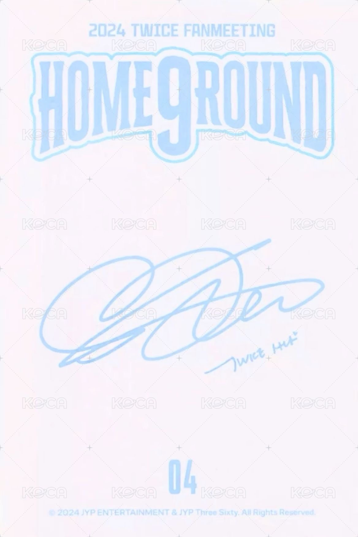 24’FM 九週年 隨機卡  背面