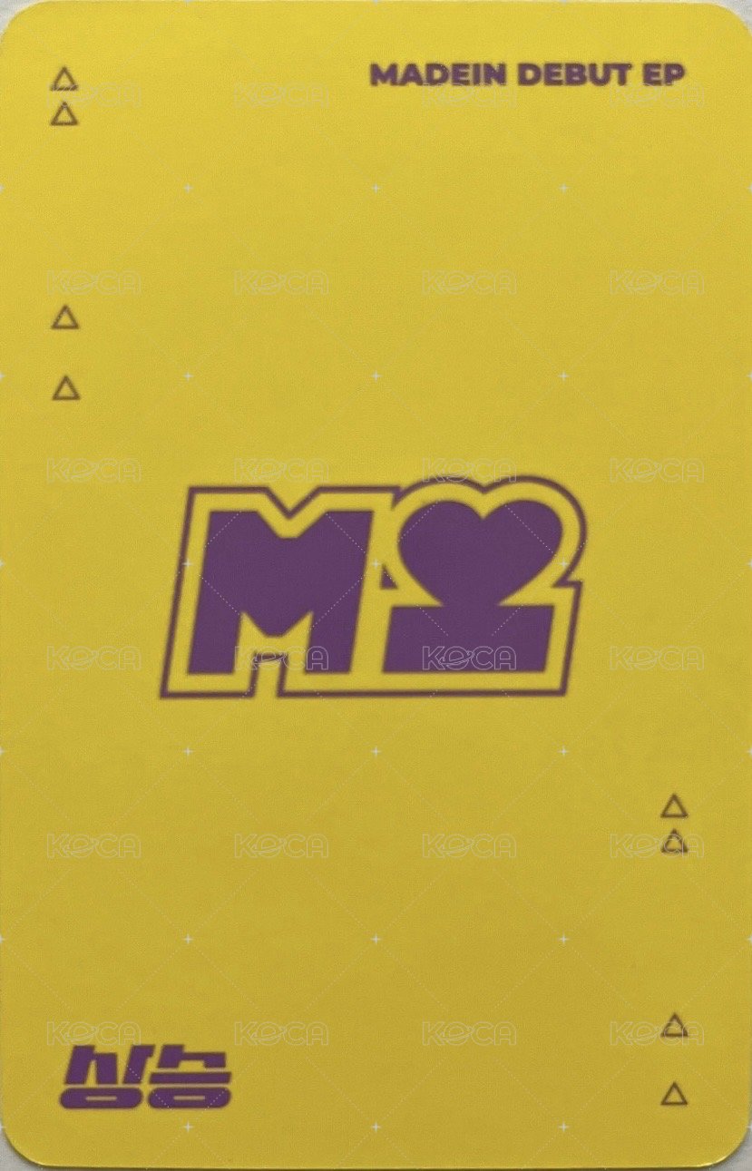 RISE 專輯卡 單封 背面