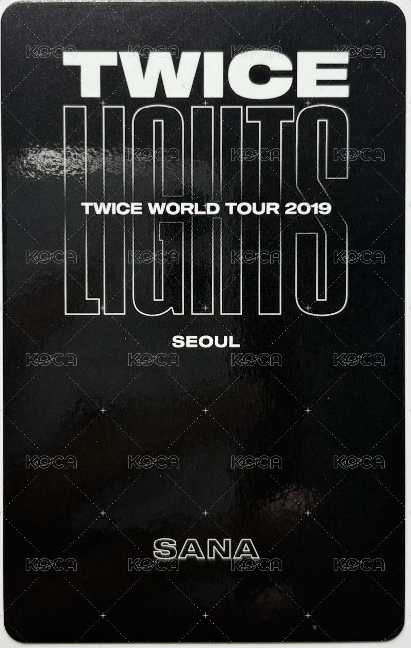 三巡 演唱會 DVD / CD 卡  背面