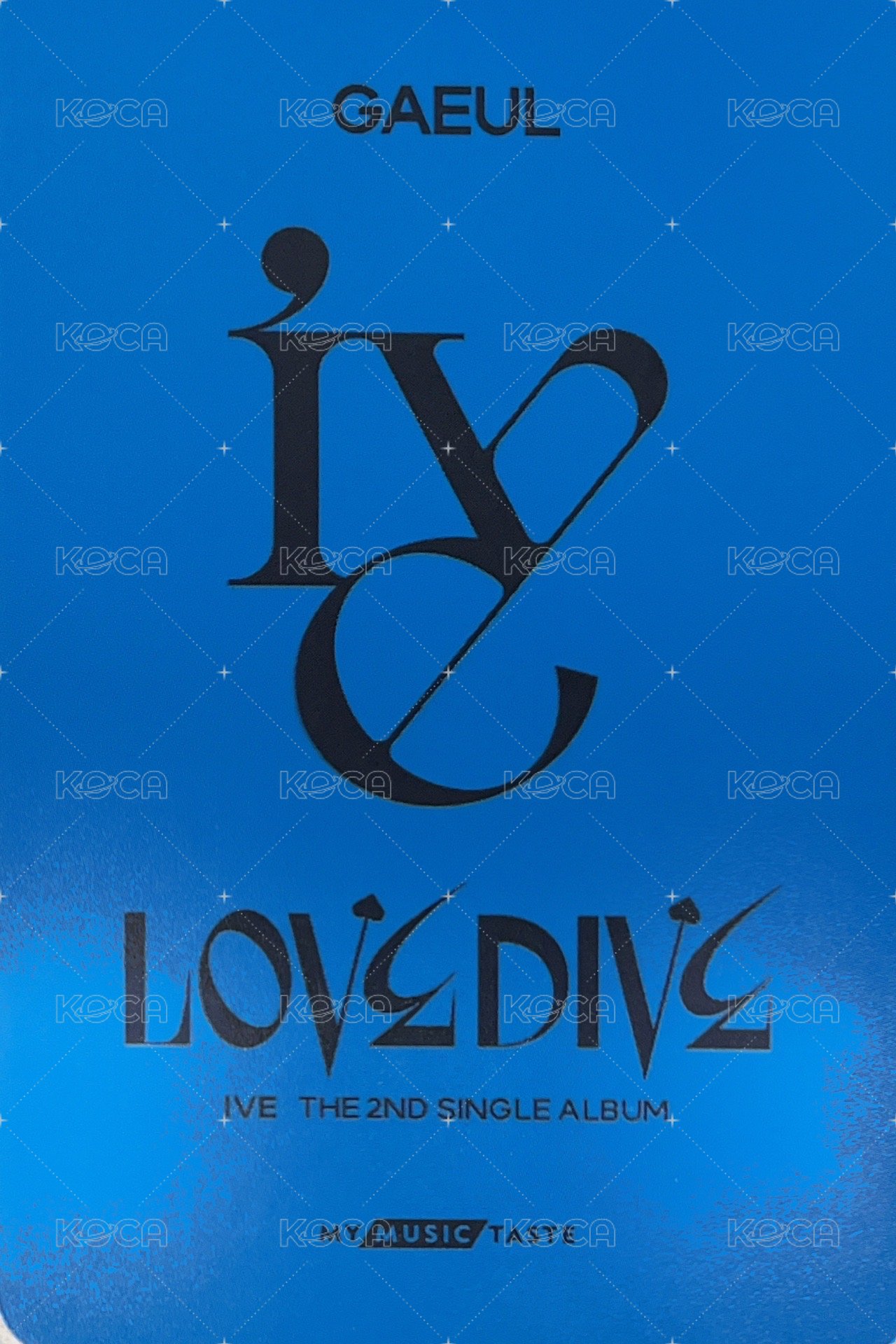 LOVE DIVE mmt 特典卡 秋 背面