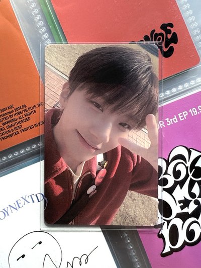 2024 Weverse Con Festival 金雲鶴小卡