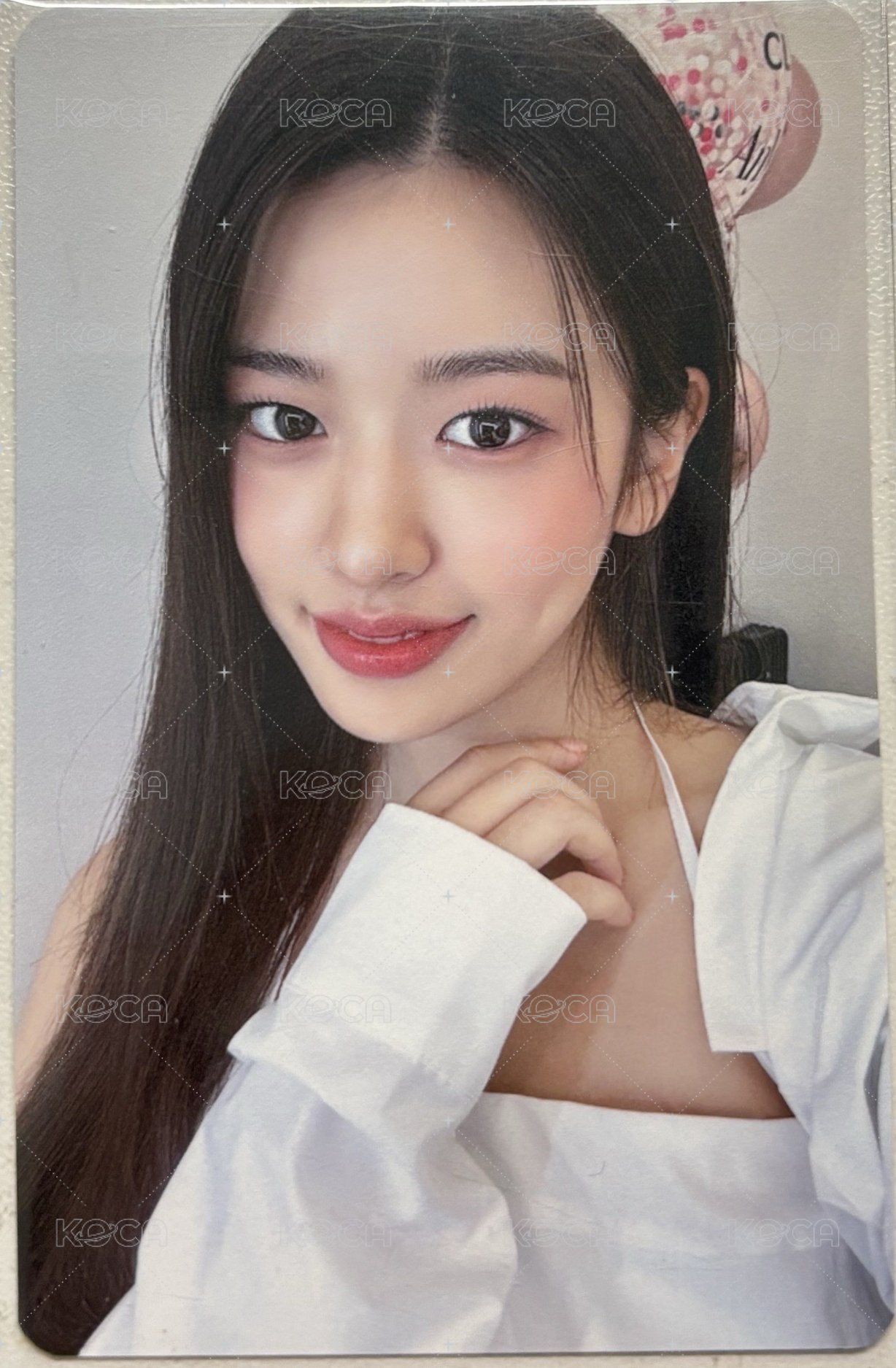 代言卡 IVE clio x yujin 正面