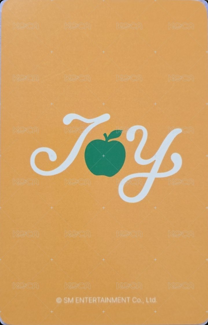 From JOY, with Love ms 線下 ver.A 簽售卡  背面