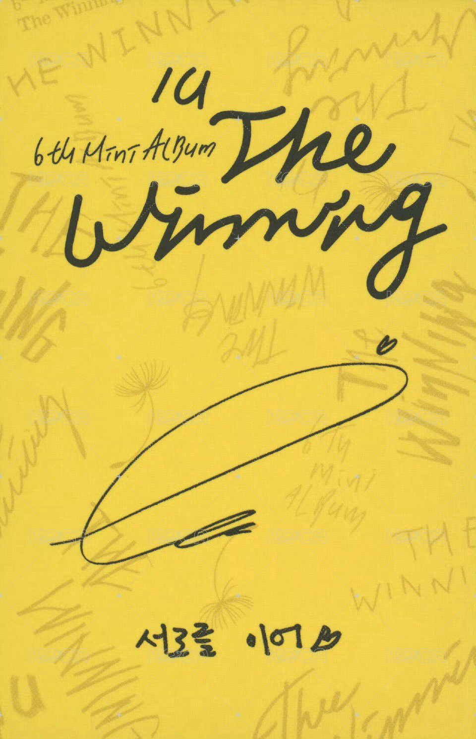 The Winning 專輯卡 Tweety!特別版 背面