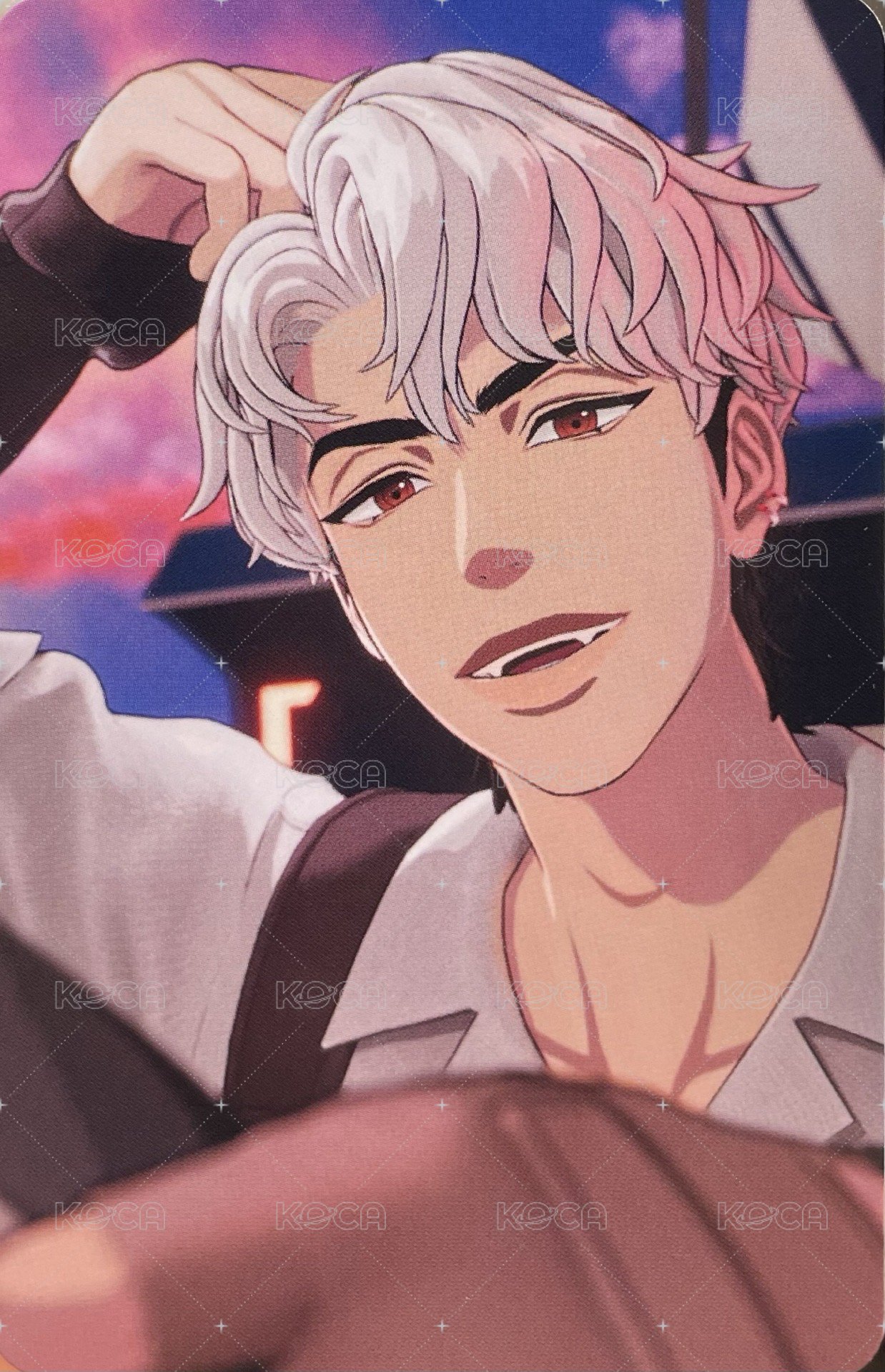 迷二 ms 特典卡  正面