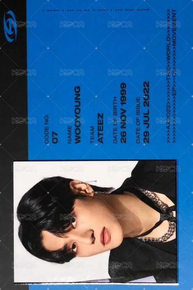 MOVEMENT 專輯卡 A ver. ID 正面