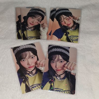 LE SSERAFIM 恩採 UNFORGIVEN JP 日本 小卡 特典卡 幸運卡 環球 WVS 