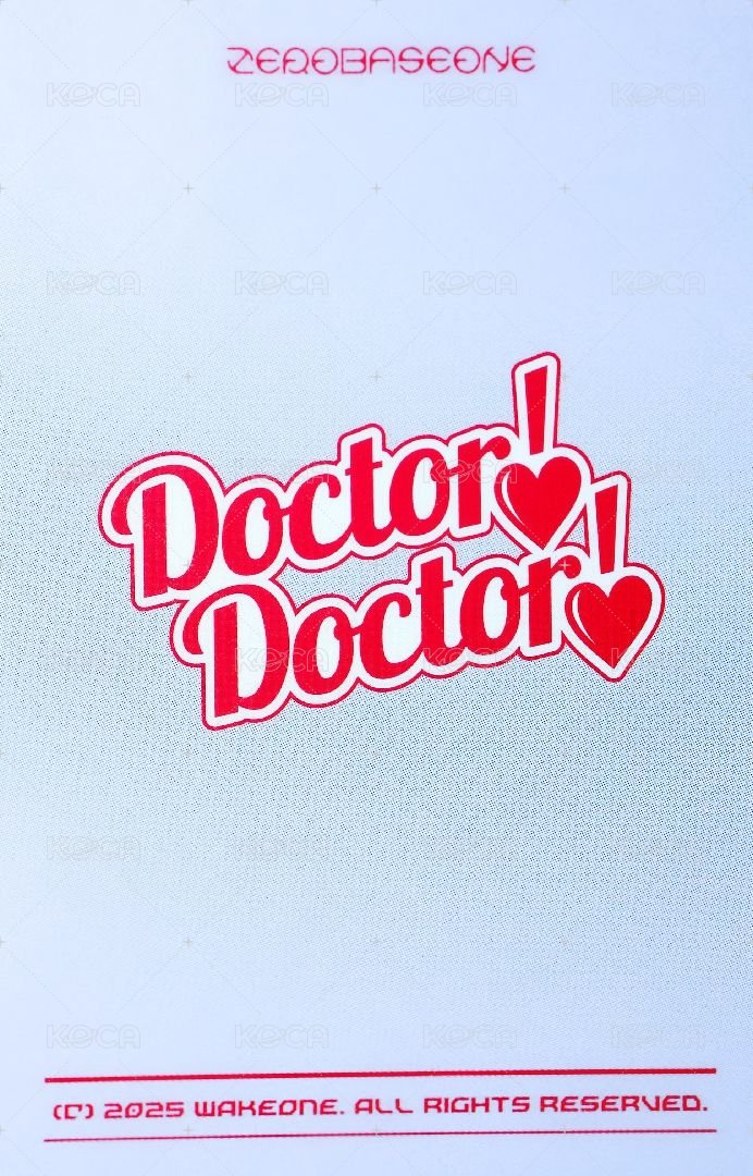 迷五快閃 隨機卡 doctor doctor ver. 背面