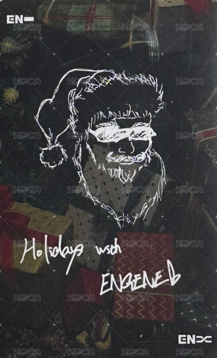 24‘KBS 聖誕公放 入場卡 / 場限卡  背面